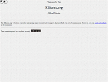 Tablet Screenshot of ellisons.org